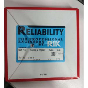 China 圧力酸化環構造 RIK デイウ DB58用のピストンリング,RIKとTPとNPR 65 02503-8058 wholesale