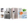 550L Stainless Steel Saving-energy Double Doors Side By Side Refrigerator With