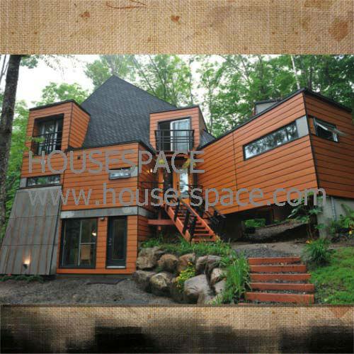 Waterproof Steel Camp Prefab Container House / Holiday Hotel For Mountainous