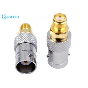 Bnc Female To Sma Female Connector Straight Jack Coaxial Coax Adapter Test Converter