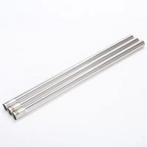 Stainless Steel Polished Mop Rod Thread Splicing Hollow Round Pipe for Broom Rod