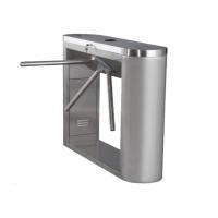 China Hotel Heavy Duty Controlled Access Turnstiles Security 30 Person Per Minute on sale