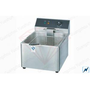 China 8L Stainless Steel Countertop Deep Fryer With Basket , Basket Deep Fryer supplier