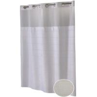 China Hookless Green Recycled  Bathroom Shower Curtains RePET For Hotel on sale