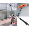 quick clamp 30 ft 40 ft 50 ft carbon fiber window cleaning pole walnut durian