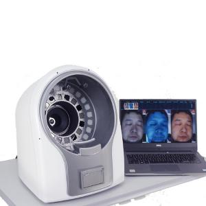 China Beauty Salon Full Face Skin Tester Machine With UV / RGB / PL Light Multilanguage Support supplier