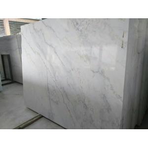 China High Density Marble Wall Panels For Showers / Room , White Marble Slab Flooring supplier