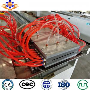 China 150 - 320Kg/H WPC PVC Wall And Ceiling Panel Board Extrusion Line PVC Panel Extruder Machine supplier