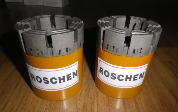HQ HQ3 Diamond Core Drill Bits for  Soft Fractured Abrasive Clay / Sandstone