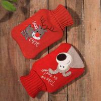 China 1000ml Rubber Hot Water Bag Thick Winter Hand Feet Warmer Water Bottle on sale