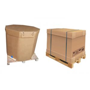 220l 1000l Paper Liquid Package IBC Tank Container With Valve