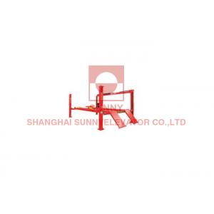 China Scissor Hydraulic Chain Alignment Four Post Vehicle Lift Auto Parking Lift wholesale