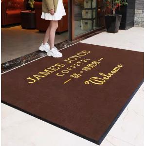 SGS 83*150cm Custom Logo Mats Advertising Promotional Welcome Mats For Business