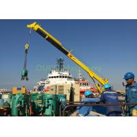 China OUCO 1T30M Hydraulic Telescopic Boom Marine Crane Pedestal Crane on sale