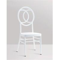 China White Wedding Chiavari Chair No Upholstered 15.5 Inches Seat Depth on sale