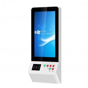 China RFID Medical Card Reader Lab Reports Printer QR Scanner Credit Card Reader Self Service Kiosk For Hospital supplier