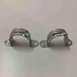 China Galvanized Surface C Shaped Metal Saddle Clip Pipe Fixing Accessories supplier