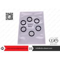 China Black 0 445 120 078 Bosch Injector Seal O Rings For Fuel Injectors on sale