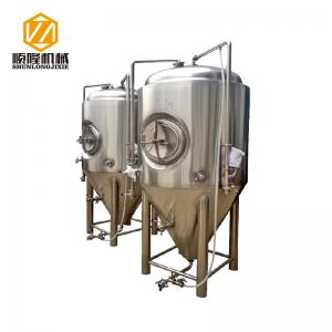 China Durable Beer Fermentation Tanks Inner 3mm Out 2mm Cladding Dish Cover supplier