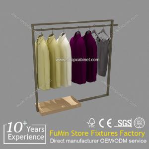 China garment display shelf garment hanger stand supplier