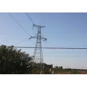 Overhead Transmission Line Steel Tower,  Dead End Cable Tower for Power Transmission Line