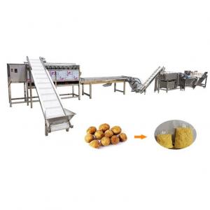 Customized Potato Processing Machine Fryed Crisp Potato Finger Chips Production Line