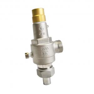 China OEM Cryogenic Safety Valve Stainlerss Steel 304 316 For Water Heater Gas supplier