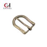 Practical Antirust Brass Belt Buckles , Zinc Alloy Roll Pin Belt Buckle