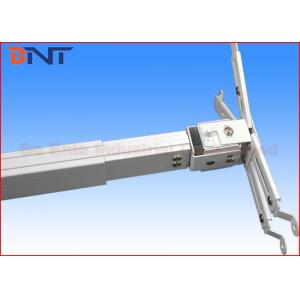 Presentation White LCD Projector Ceiling Mount Bracket For Conference Room