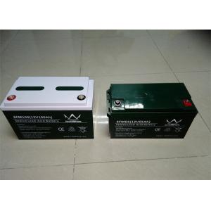 China Black Front Access 12v Deep Cycle Battery  For Solar / Inverter , 150ah Capacity supplier