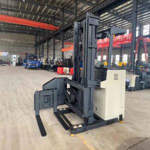 2500kg 3 Way Pallet Stacker Narrow Aisle AC Drive Automatic Guided Wide Angle