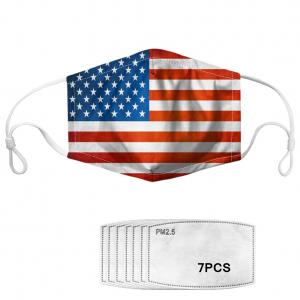 National Flag Unisex Anti Pollution Printed Face Mask