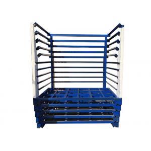 Durable Textile Warehouse Stacking Storage Rack For Fabric Roll Stillage