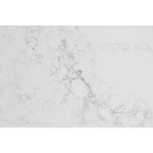 White Carrara Artificial Quartz Stone Kitchen Countertop with Antifouling