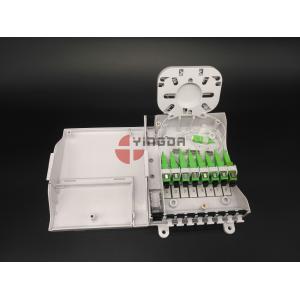 China FTTH CPE Fiber Optic Termination Box With 1/8 Splitter SC G657A2 Corning LSZH supplier