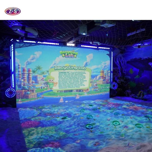 China 4000 Lumens Interactive Projection Games AR Beach Motion Activated Technology wholesale