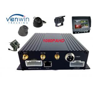 GPS 3G Wi-Fi HD Mobile DVR 4 Camera SD Card for Fleet Management