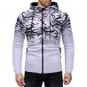 High Quality Custom polyester Fabric Sublimation Mens Slim Fit Hoodies Street