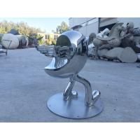China Cartoon Metal Animal Sculptures For Garden , Outdoor Metal Bird Sculpture on sale