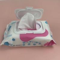 China Spunlace Non Woven Wet Wipes For Baby Cleansing for sale