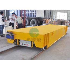 China Rail Flatbed Transfer Cart 50T Paper Making Industry Automated Transfer Vehicle on Railways supplier