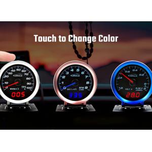 39 Combination Car Dashboard Meters 60mm 52mm With Sensor