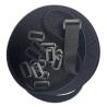 China Nylon Hook And Loop Strap Black Velcro Straps Customized Color Size wholesale