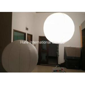China Crystal Inflatable Balloon Light , Floating Standing Halogen Suspended Led Balloon supplier