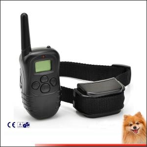 Promotion 300 Meters LCD Remote Control Dog Training Collar Bark Stop Collar