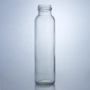 Industrial Beverage General Flint Glass Water Bottle with Screw Cap 350ml 500ml 750ml