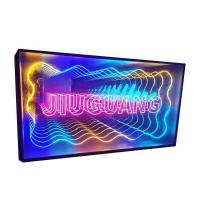 China DC 12V Customized Neon Letters Infinity Mirror Logo Illuminated Signs 3D Light Box on sale