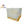 China Wire Mesh Foldable Stackable Pallet Cages For Warehouse wholesale