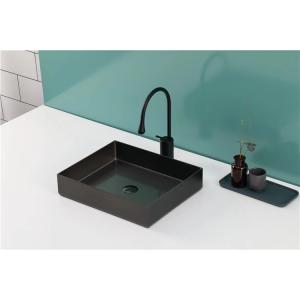 Top Mounted Kitchen Bathroom Sink Nano Pvd Handmade Apron Hand Wash Basin