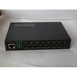 China IEEE802.3 1000M 8 Port SFP Fiber Optic Switch , Port Trunking Switch supplier
